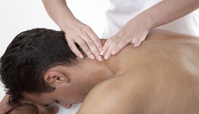 масажа за остеохондроза на 'рбетот
